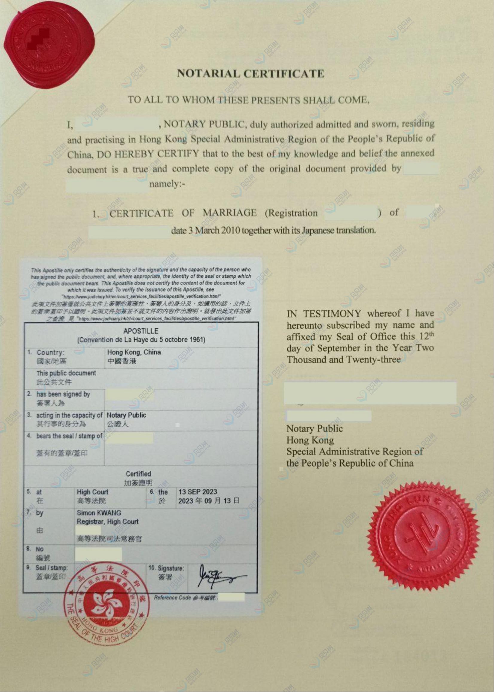 香港贝贝树国际医疗有限公司营业执照 - 右侧图 